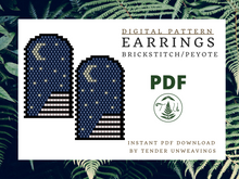 Load image into Gallery viewer, Space Portal Arch Brickstitch PDF Download