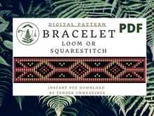 Load image into Gallery viewer, Royal Loom Bracelet PDF Download