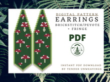 Load image into Gallery viewer, Mushrooms Fringe PDF Download