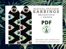 Load image into Gallery viewer, Eyes Fringe PDF Download