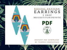 Load image into Gallery viewer, Rainbow Cloud 2 Drop PDF Download