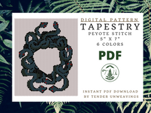 Load image into Gallery viewer, Medusa Tapestry PDF Download