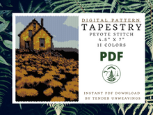 Load image into Gallery viewer, Yellow House Tapestry PDF Download