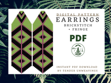 Load image into Gallery viewer, Geometric Fringe PDF Download