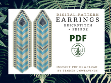 Load image into Gallery viewer, Chevron Fringe PDF Download