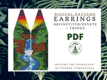 Load image into Gallery viewer, Waterfall Fringe PDF Download