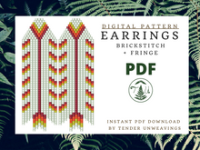 Load image into Gallery viewer, Arrow Fringe PDF Download