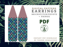 Load image into Gallery viewer, Mermaid Fringe PDF Download