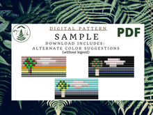 Load image into Gallery viewer, Diamond Cross Fringe PDF Download