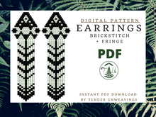 Load image into Gallery viewer, Moon Phase Fringe PDF Download