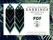 Load image into Gallery viewer, Gradient Fringe PDF Download