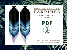 Load image into Gallery viewer, Black Ice Fringe PDF Download