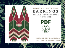 Load image into Gallery viewer, Peppermint Fringe PDF Download