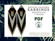 Load image into Gallery viewer, Rainbow Fringe PDF Download