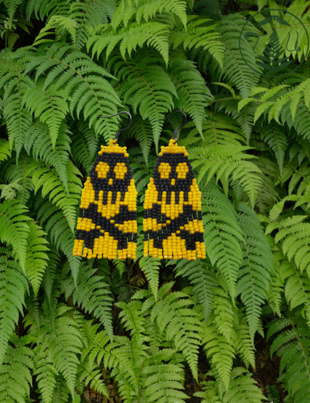 Skull and Crossbones - Yellow and Black