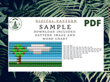 Load image into Gallery viewer, Diamond Tiered Brickstitch PDF Download
