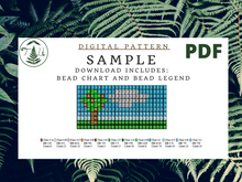 Load image into Gallery viewer, Diamond Tiered Brickstitch PDF Download
