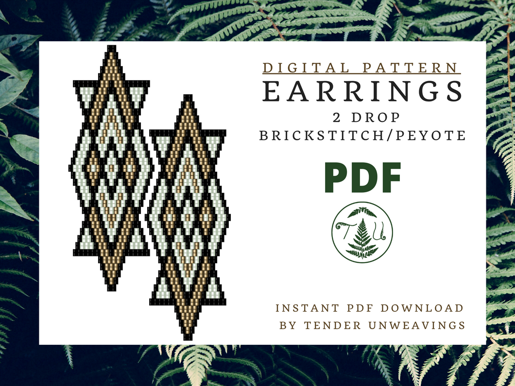 Geometric Elegant Brickstitch PDF Download