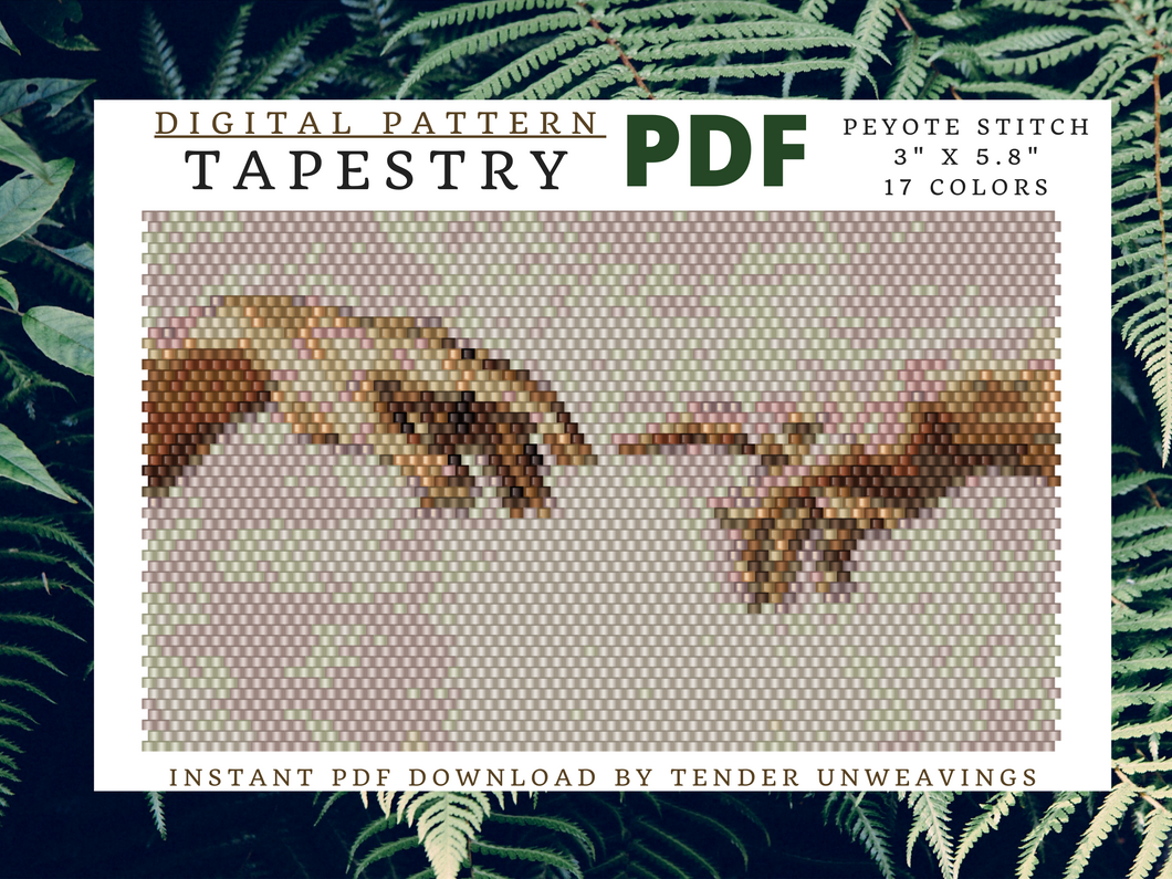 Creation of Adam Michaelangelo Tapestry PDF Download