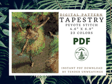 Load image into Gallery viewer, Ballerina Edgar Degas Tapestry PDF Download
