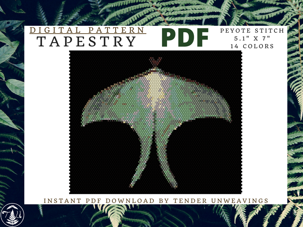 Luna Moth Tapestry PDF Download