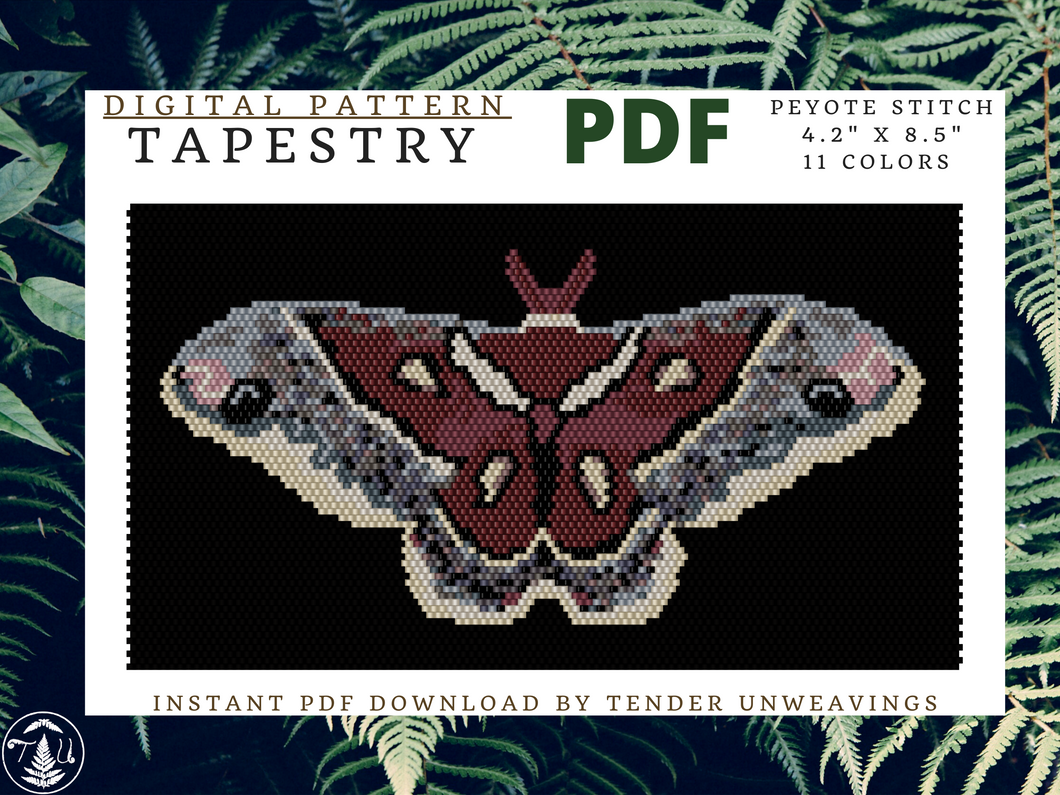 Hyalophora Gloveri Moth Tapestry PDF Download