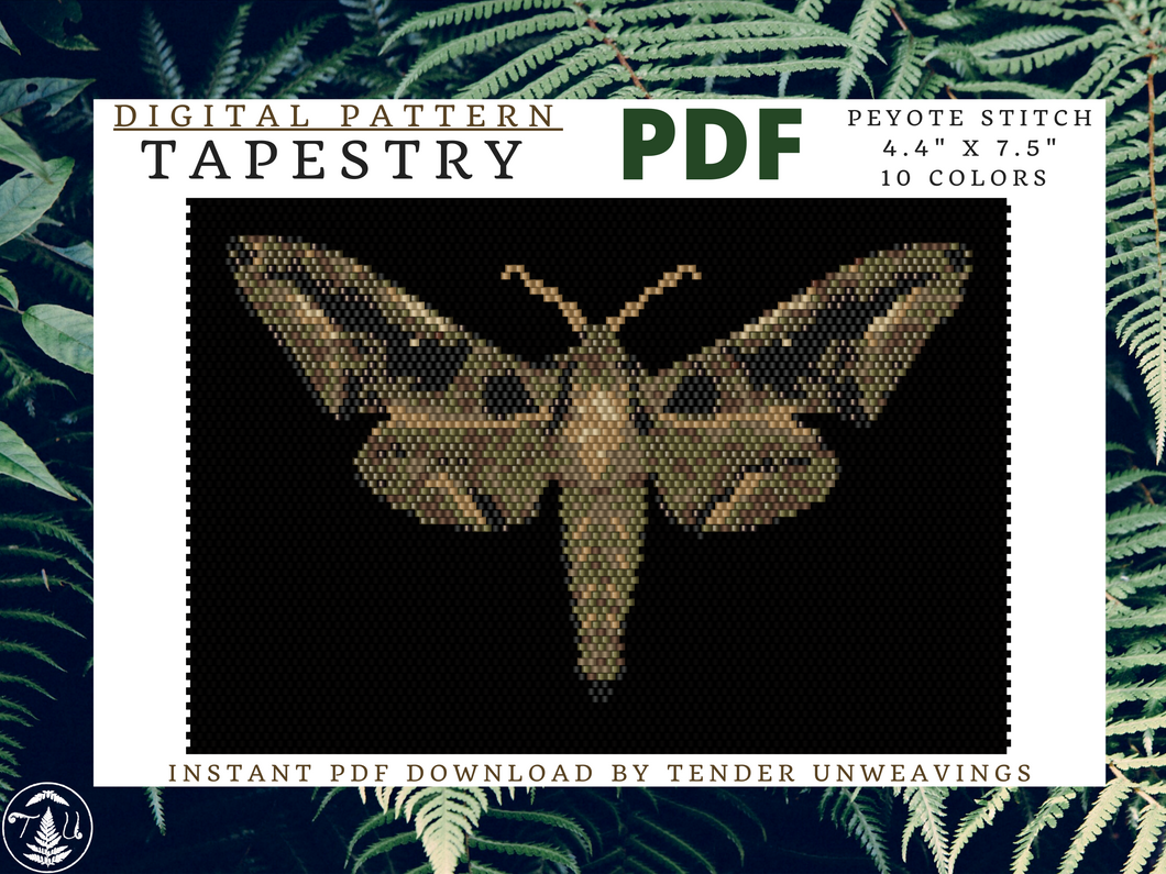 Paper Mulberry Hawkmoth Tapestry PDF Download