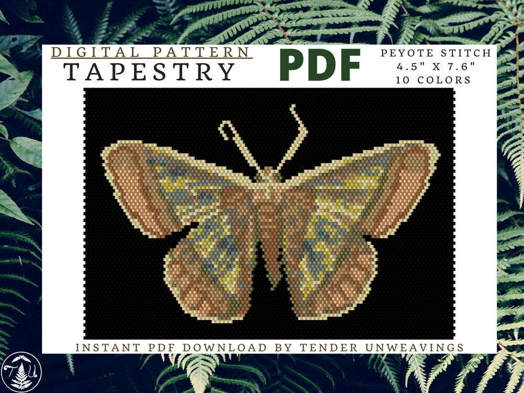 Plutodes Exquisita Moth Tapestry PDF Download