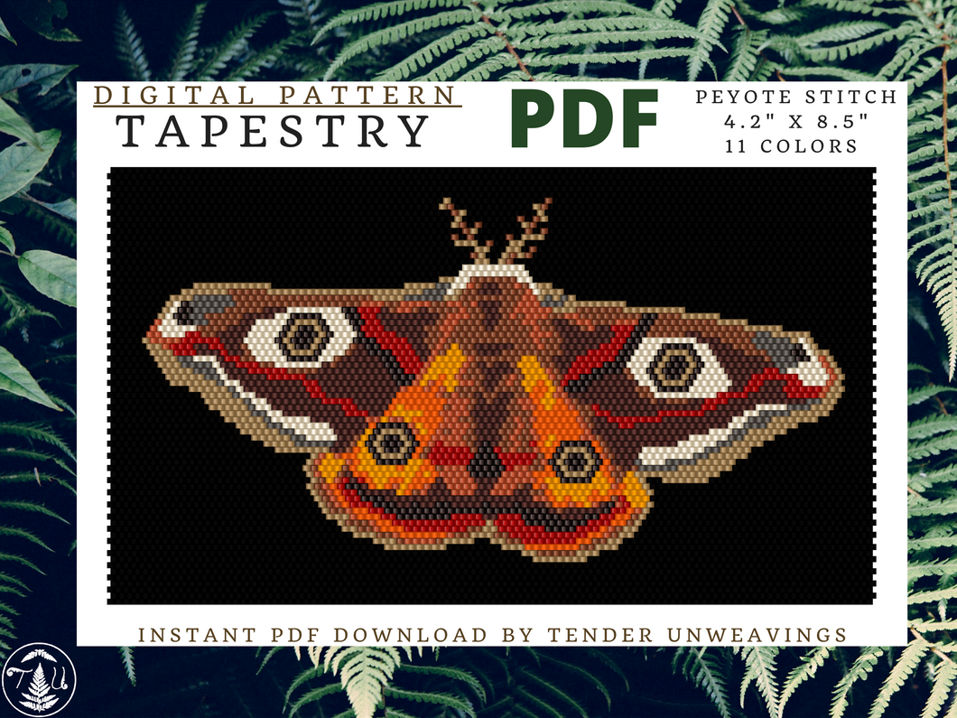 Saturnia Pavonia Moth Tapestry PDF Download