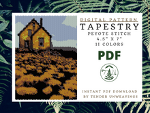 Load image into Gallery viewer, Yellow House Tapestry PDF Download
