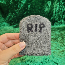 Load image into Gallery viewer, Mug Rug Tombstone Coaster
