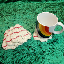 Load image into Gallery viewer, Mug Rug Little Debbie Tree Coaster
