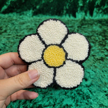 Load image into Gallery viewer, Mug Rug Flower Coaster
