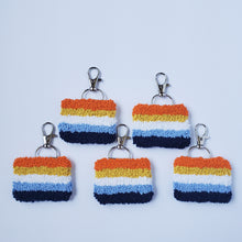 Load image into Gallery viewer, Punch Needle Pride Keychain
