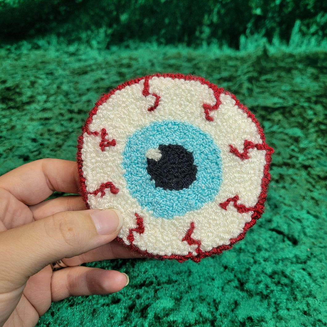 Mug Rug Eye Coaster