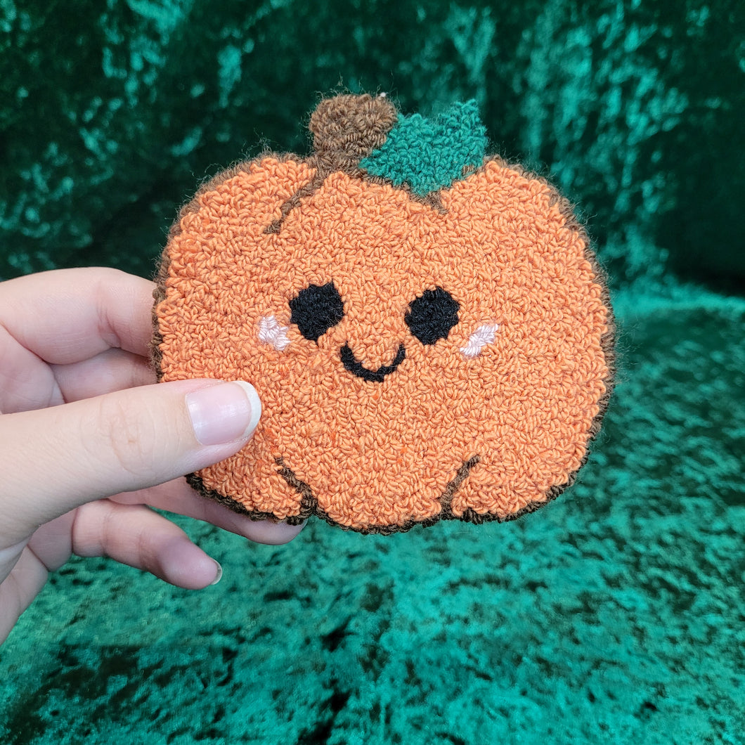 Mug Rug Pumpkin Coaster