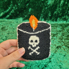 Load image into Gallery viewer, Mug Rug Candle Coaster
