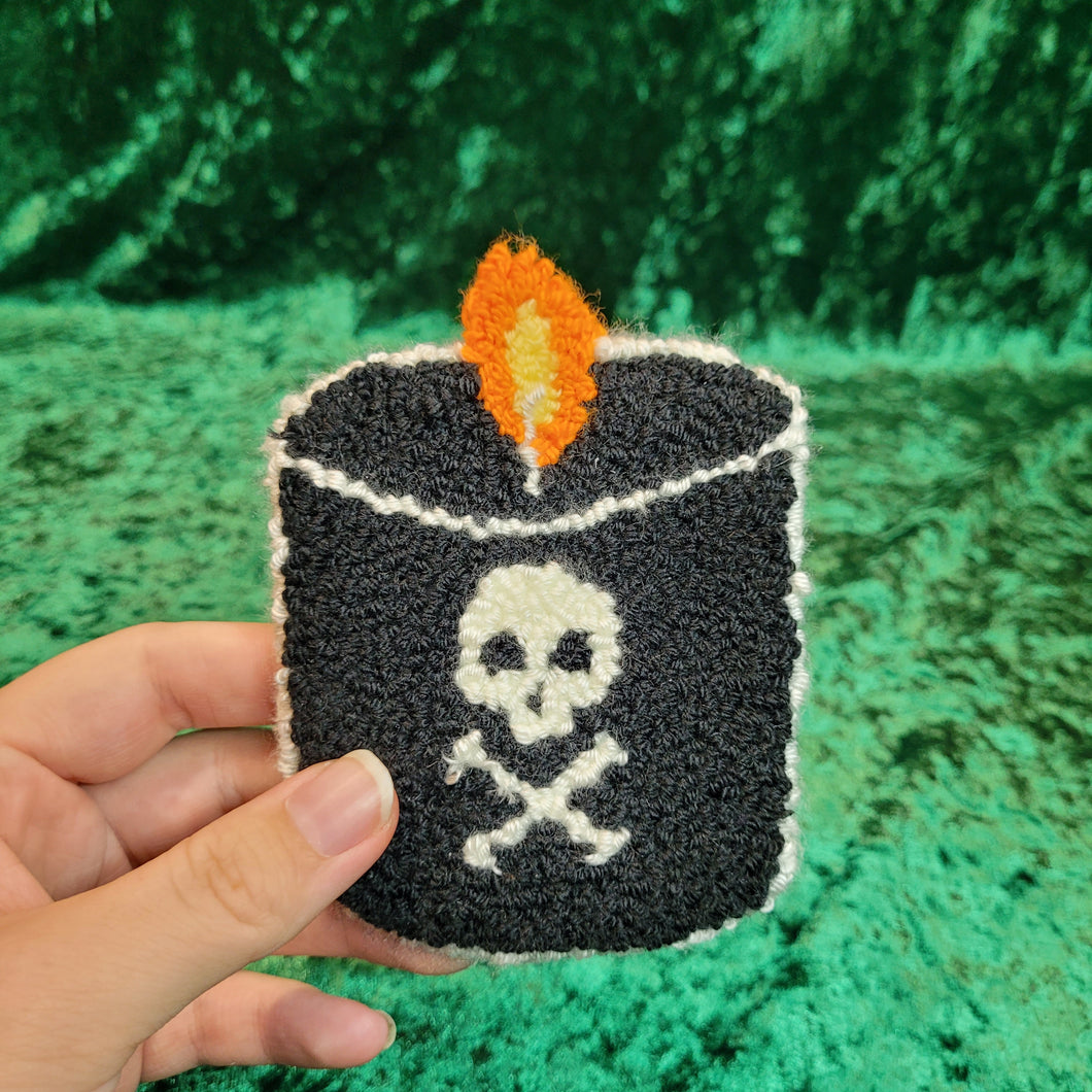 Mug Rug Candle Coaster