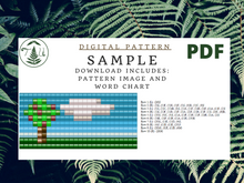 Load image into Gallery viewer, Green Diamond Loom Bracelet PDF Download

