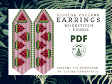 Load image into Gallery viewer, Watermelon Fringe PDF Download
