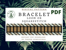 Load image into Gallery viewer, Snake Loom Bracelet PDF Download

