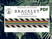 Load image into Gallery viewer, Rainbow Loom Bracelet PDF Download
