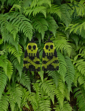Load image into Gallery viewer, Skull and Crossbones - Black and Green
