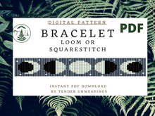 Load image into Gallery viewer, Moon Phase Bracelet PDF Download
