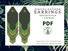 Load image into Gallery viewer, Greenery Fringe PDF Download
